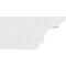 Ekena Millwork Standard New Brighton Architectural Grade PVC Rafter Tail, 6"W X 8"H X 16"L RFTP06X08X16NEB - alternate 3